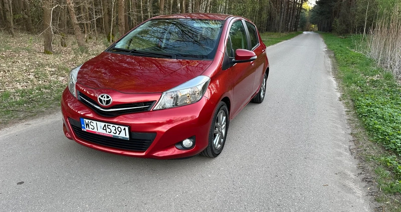 Toyota Yaris cena 35700 przebieg: 155080, rok produkcji 2014 z Siedlce małe 92